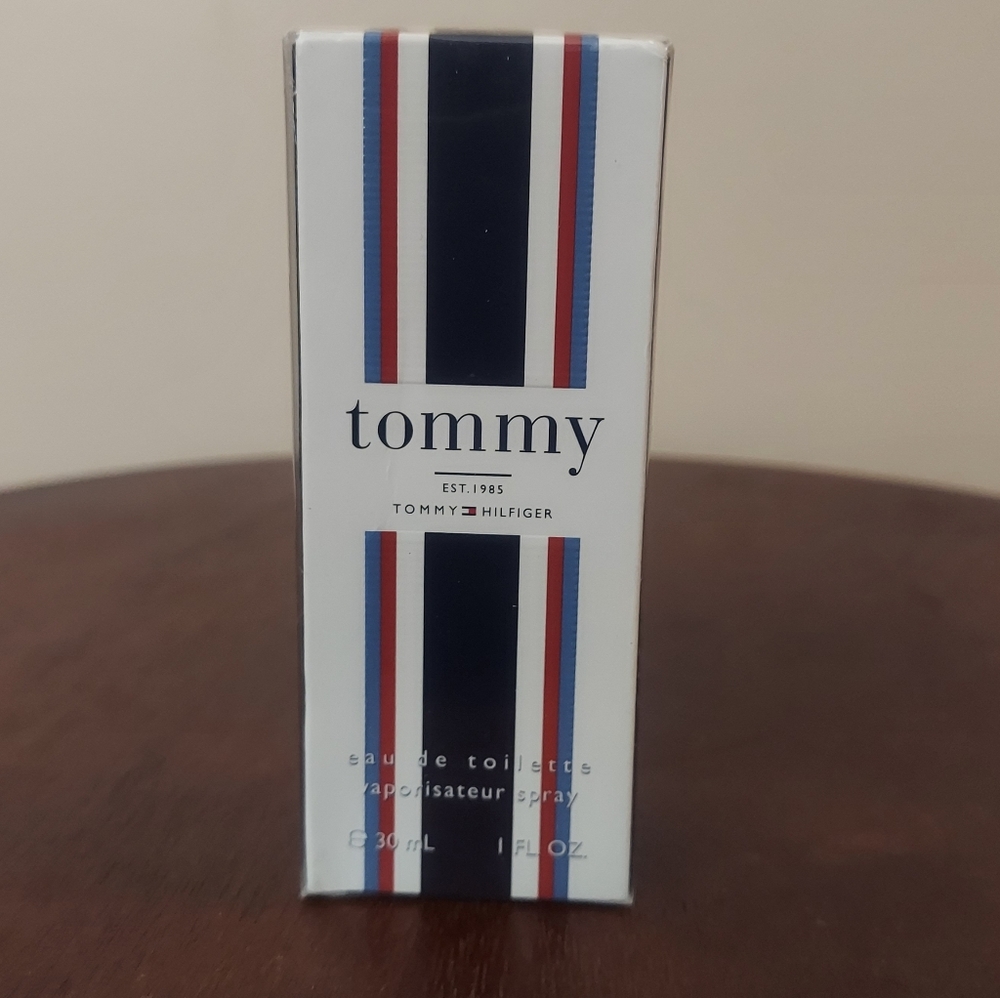 Tommy Hilfiger "TOMMY" with Red, White, and Blue Stripes PERFUME COLOGNE